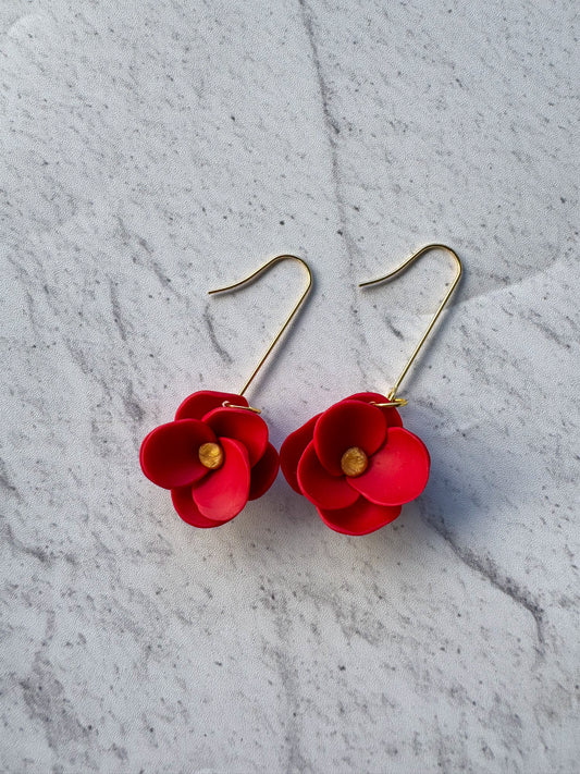 One Of A Kind Pansy Hooks