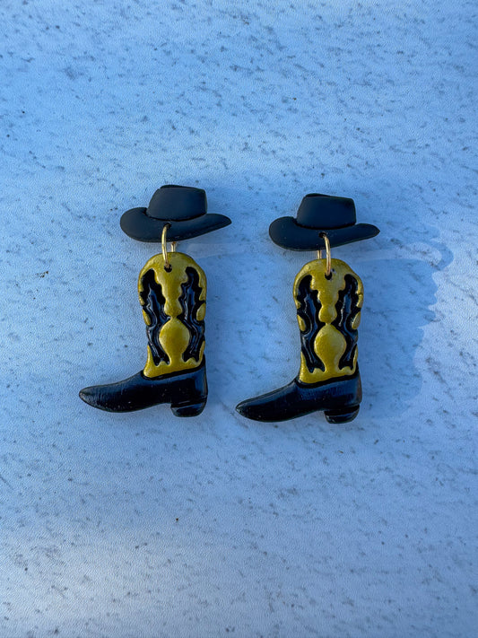 One Of A Kind Cowboy Dangles