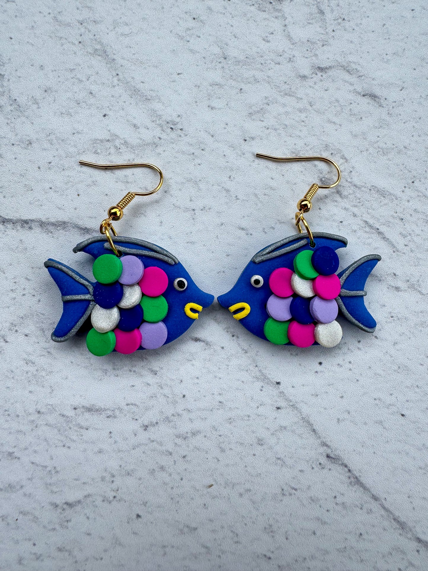 One Of A Kind Rainbow Fish Hooks