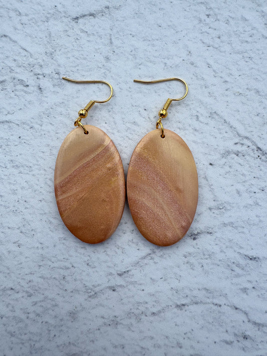 Salted Caramel Oval Hooks