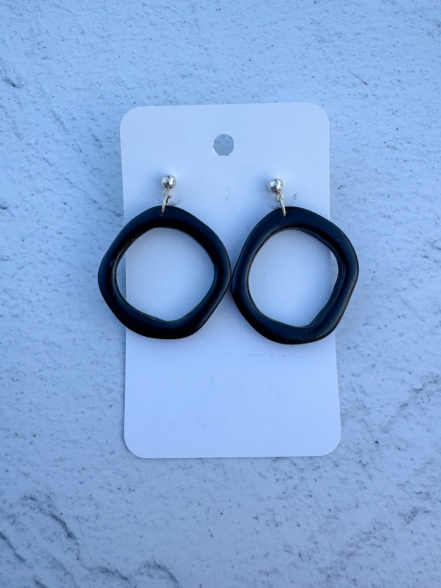 One Of A Kind Oblong Ball Stud