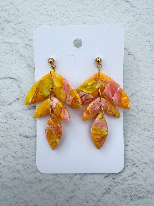 Translucent Treasures Arrow Ball Stud