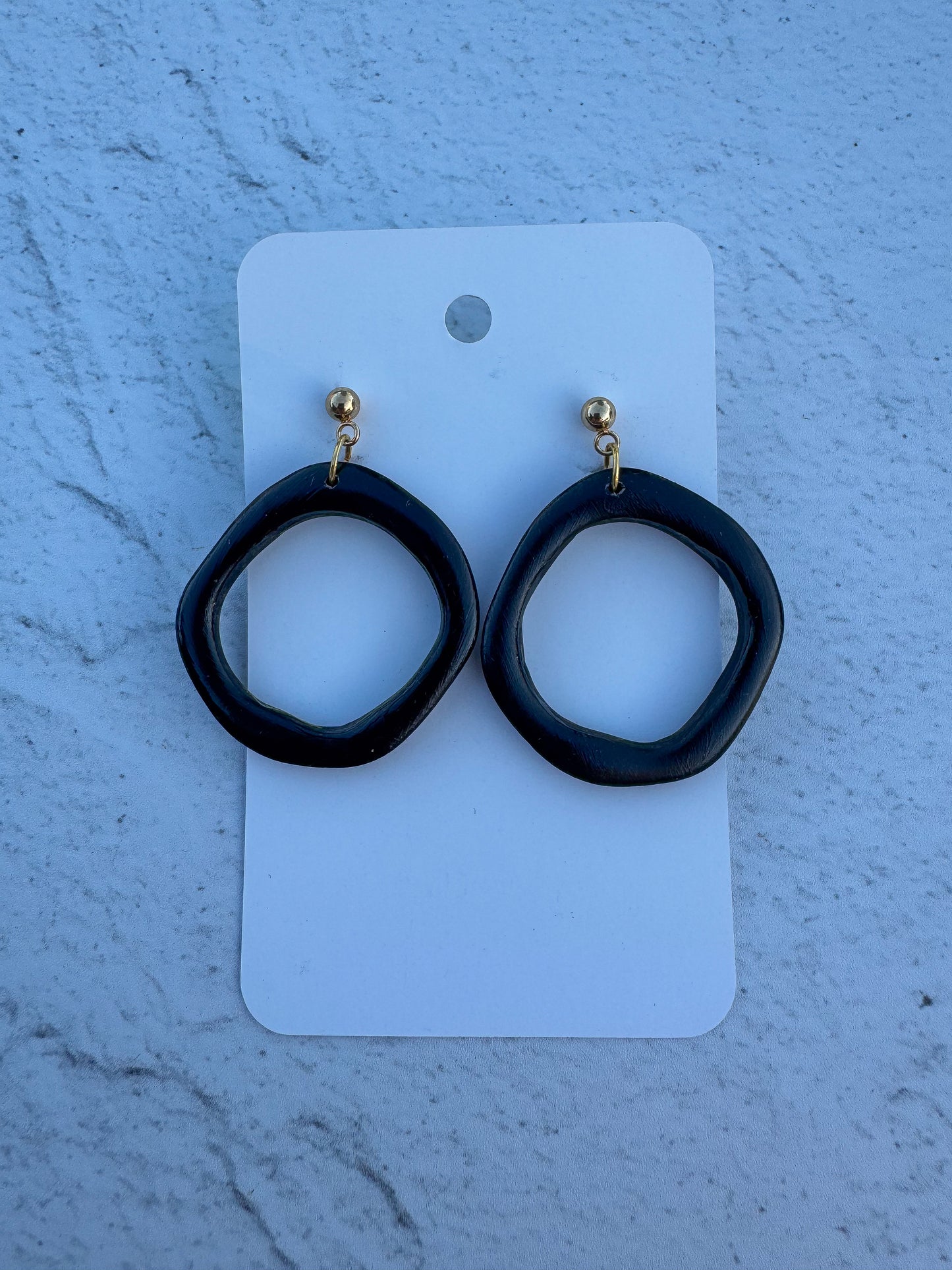 One Of A Kind Oblong Ball Stud