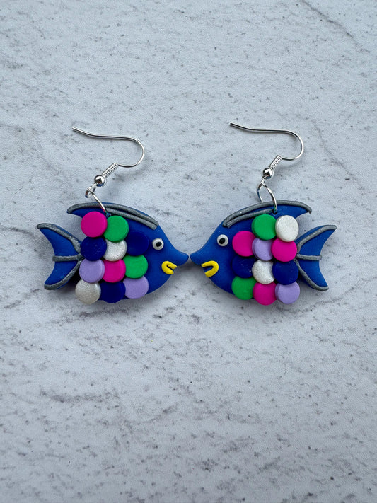 One Of A Kind Rainbow Fish Hooks