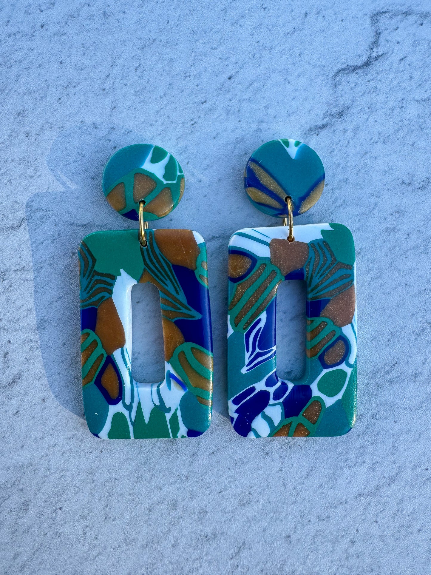 Orientals Rectangle Dangles