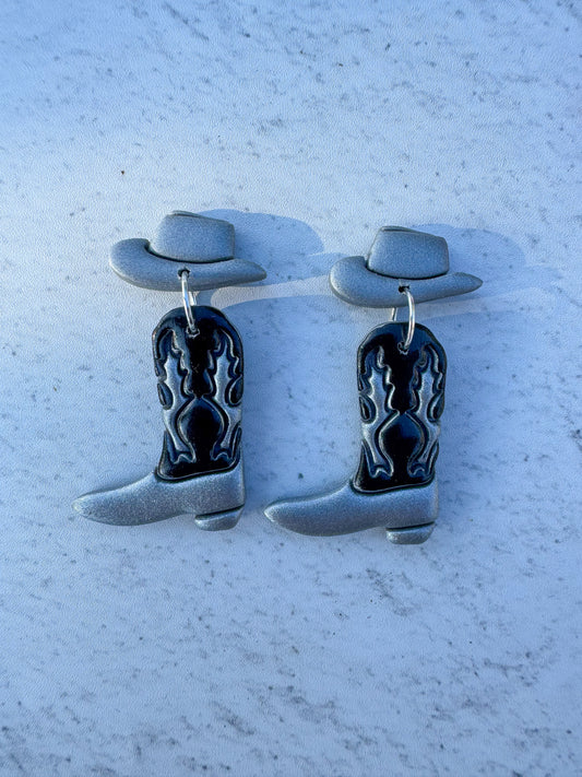 One Of A Kind Cowboy Dangles