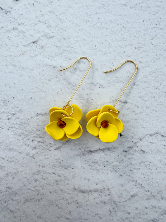 Spring Garden Pansy Hooks