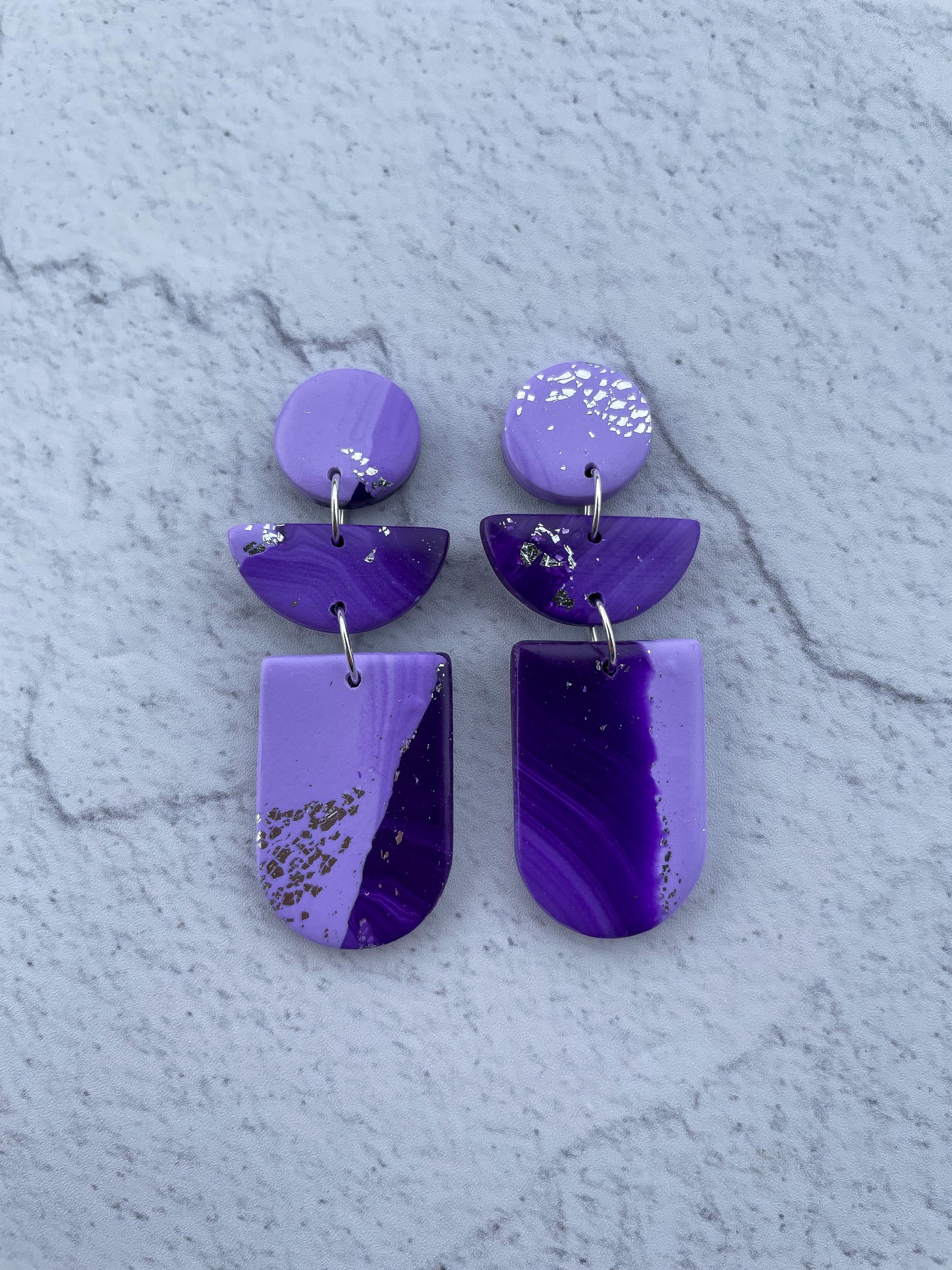 Amethyst Arch Dangles