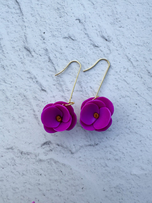 Spring Garden Pansy Hooks