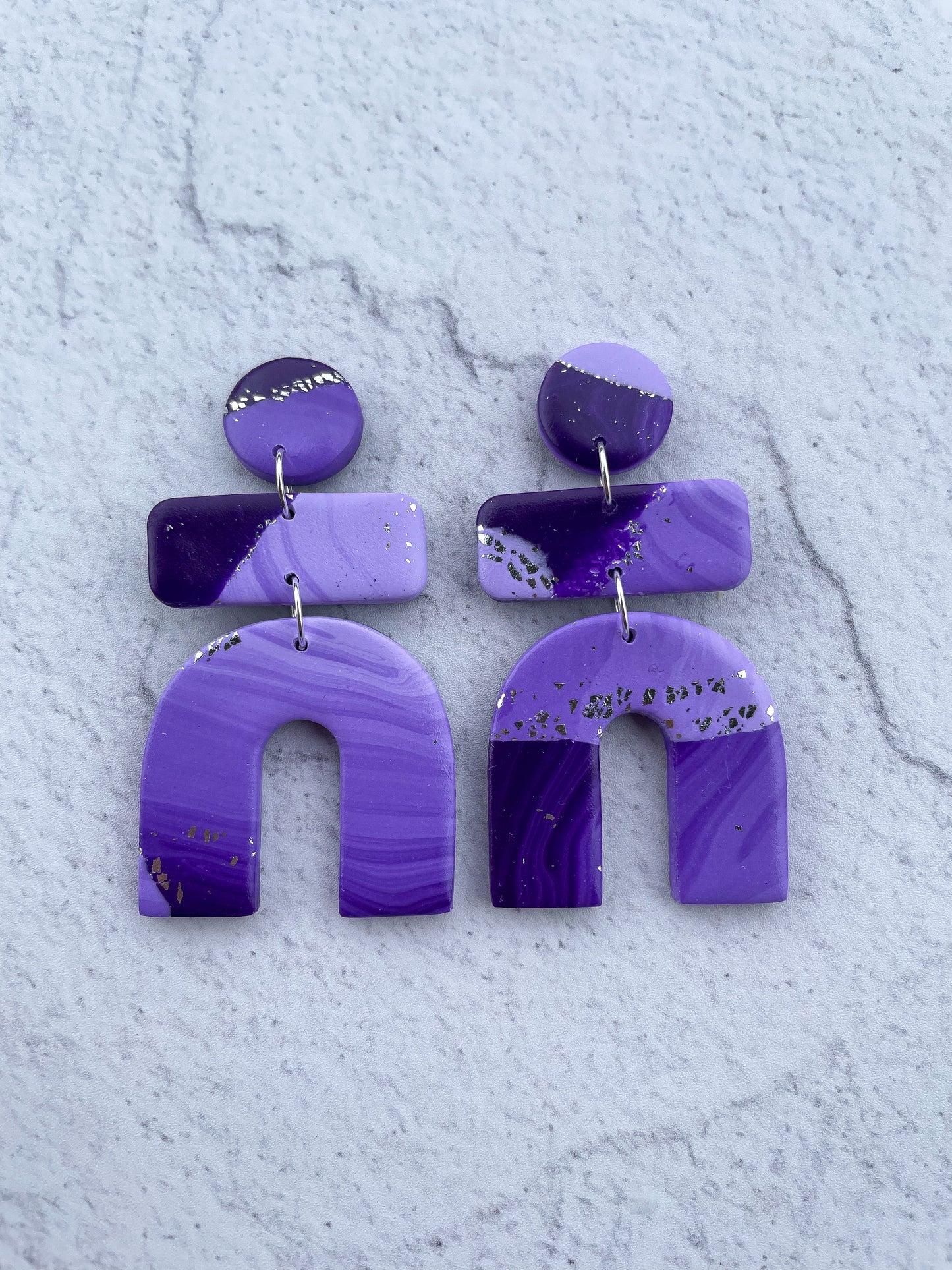 Amethyst Arch Dangles