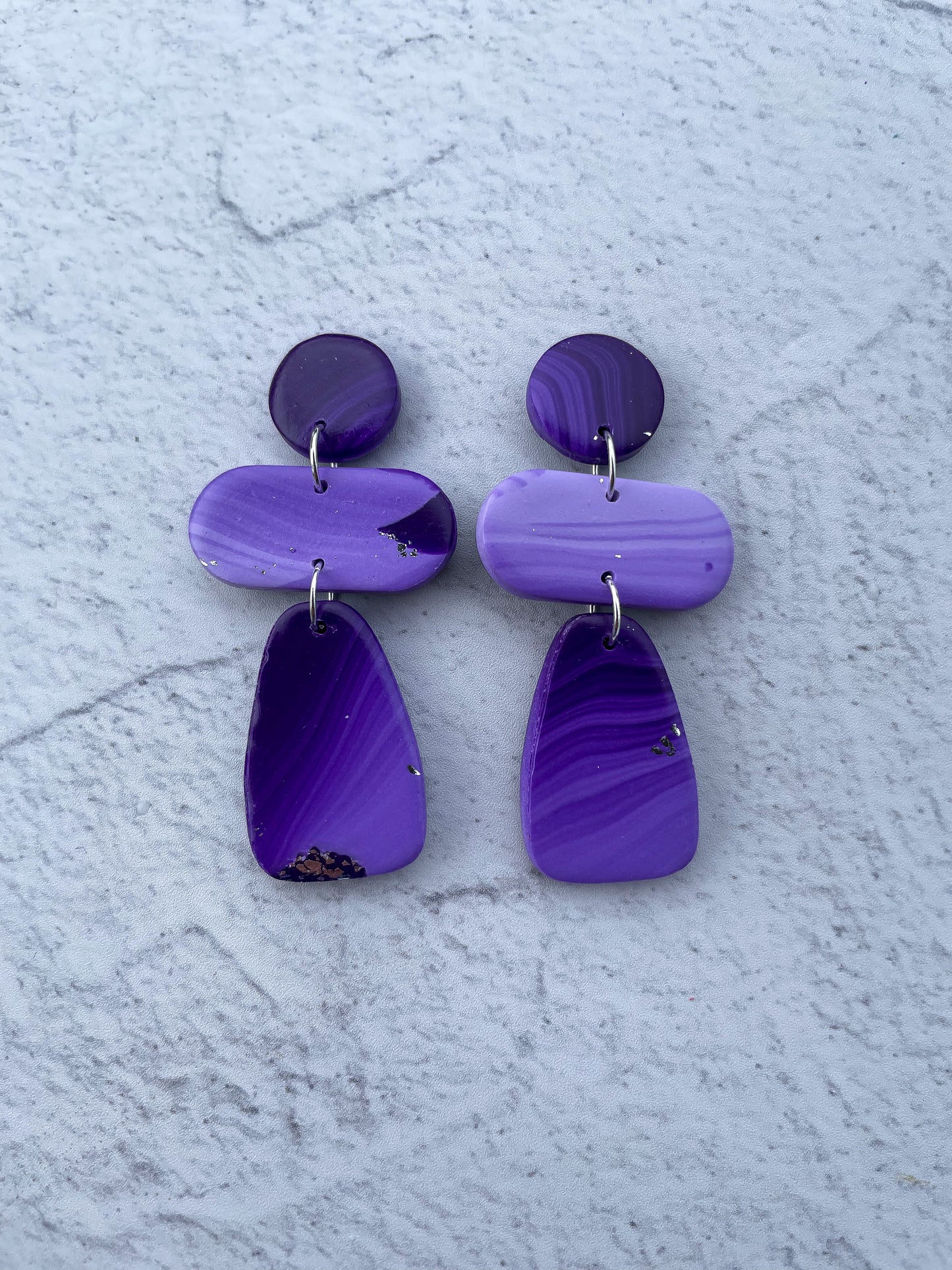 Amethyst Arch Dangles