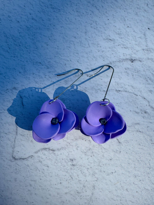 Spring Garden Pansy Hooks