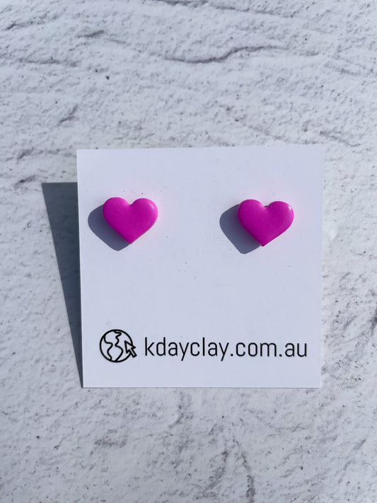 One Of A Kind Heart Stud