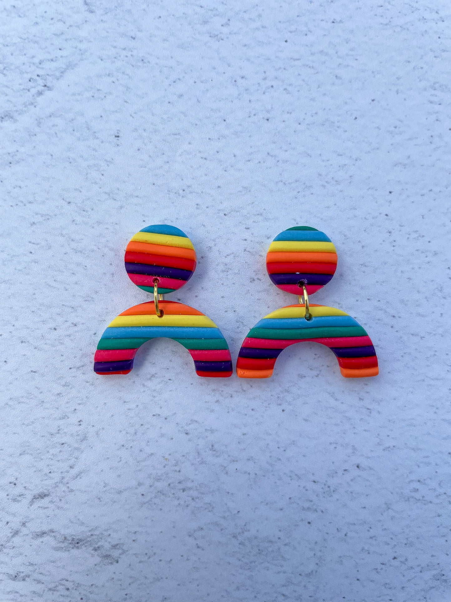 Rainbow Skies Mini Arch Dangles