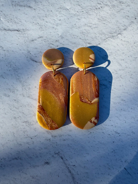 Salted Caramel Capsule Dangles