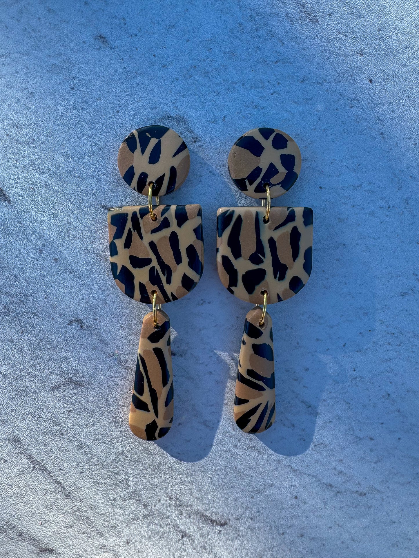Leopard Love Arch Dangles
