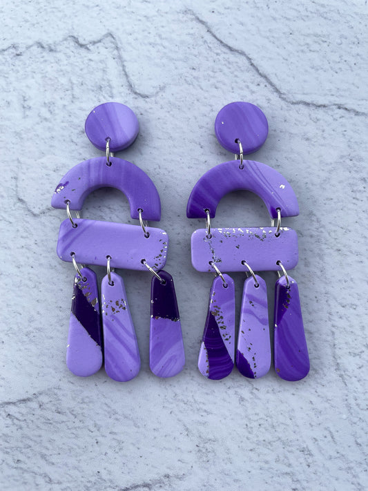 Amethyst Arch Dangles