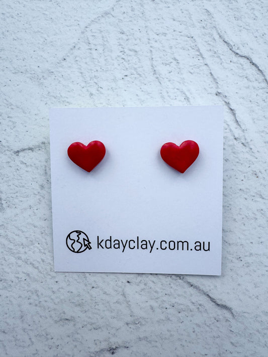 One Of A Kind Heart Stud