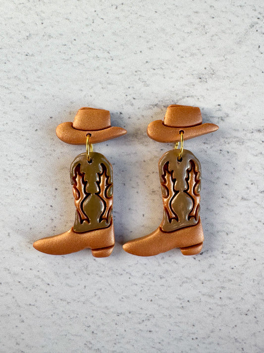 One Of A Kind Cowboy Dangles