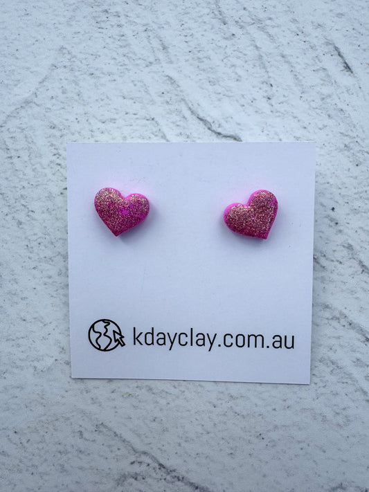One Of A Kind Heart Stud