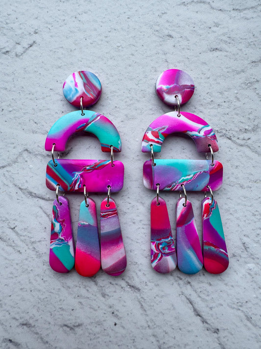 Bubblegum Arch Dangles