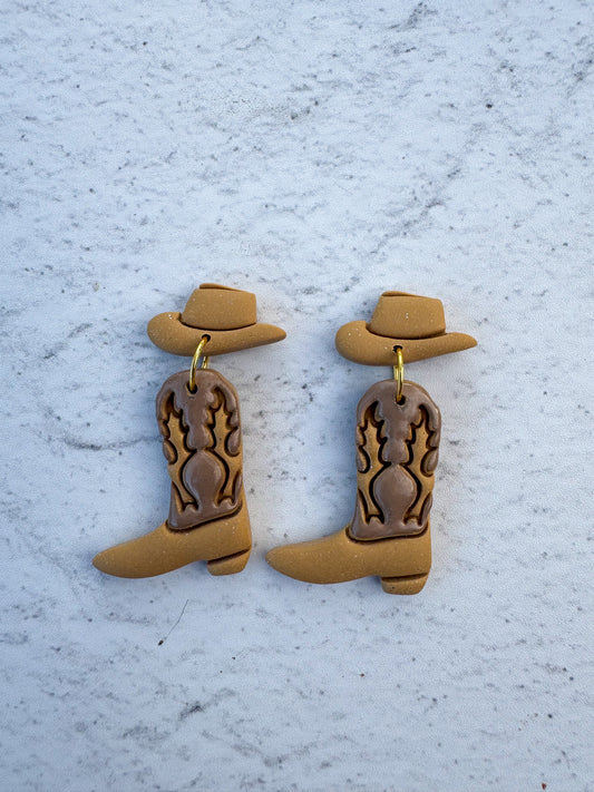 One Of A Kind Cowboy Dangles