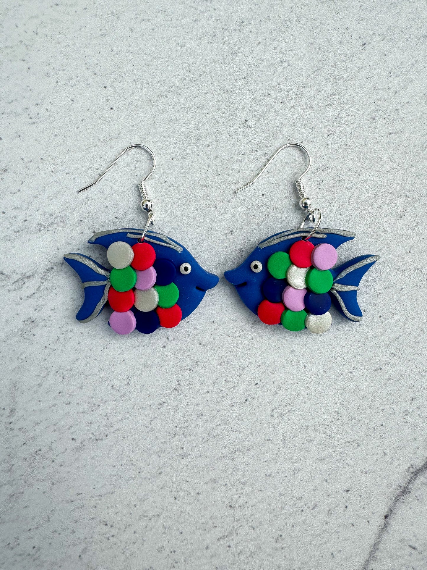 One Of A Kind Rainbow Fish Hooks