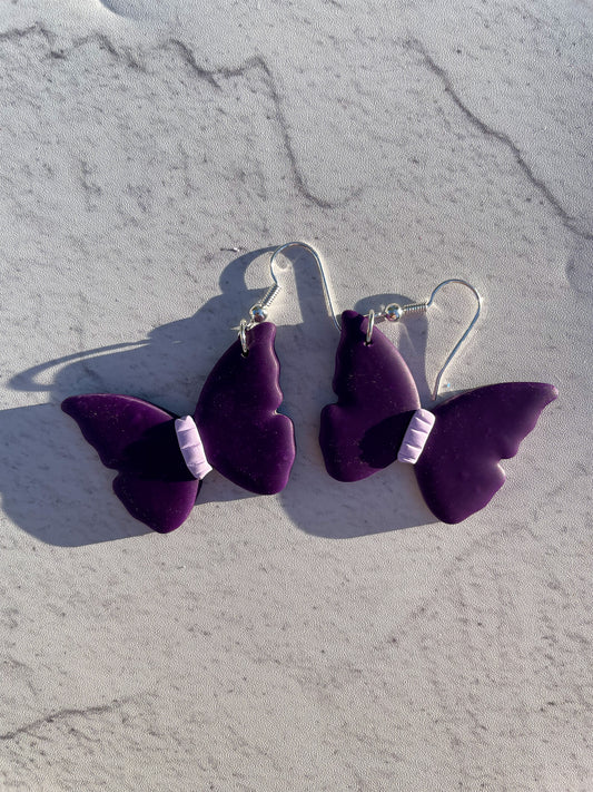 One Of A Kind Butterfly Hooks