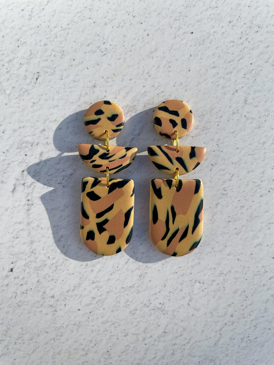 Leopard Love Arch Dangles