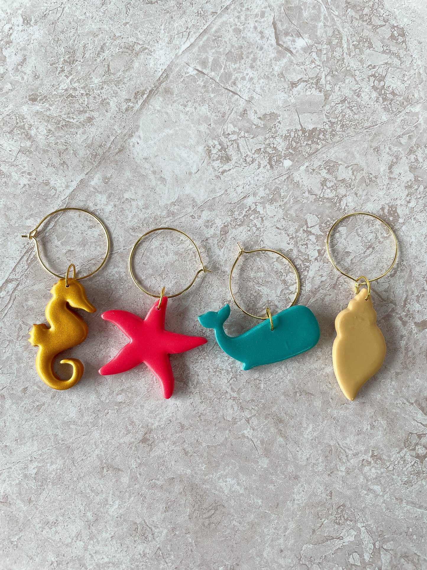 Wine Glass Charms - Under the Sea