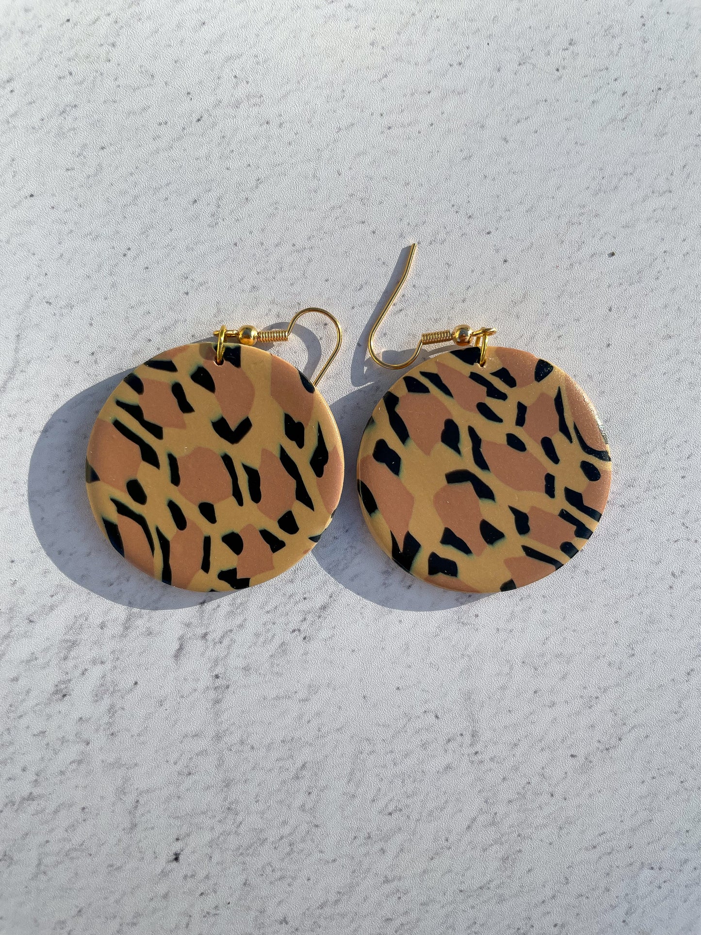 Leopard Love Large Circle Hooks