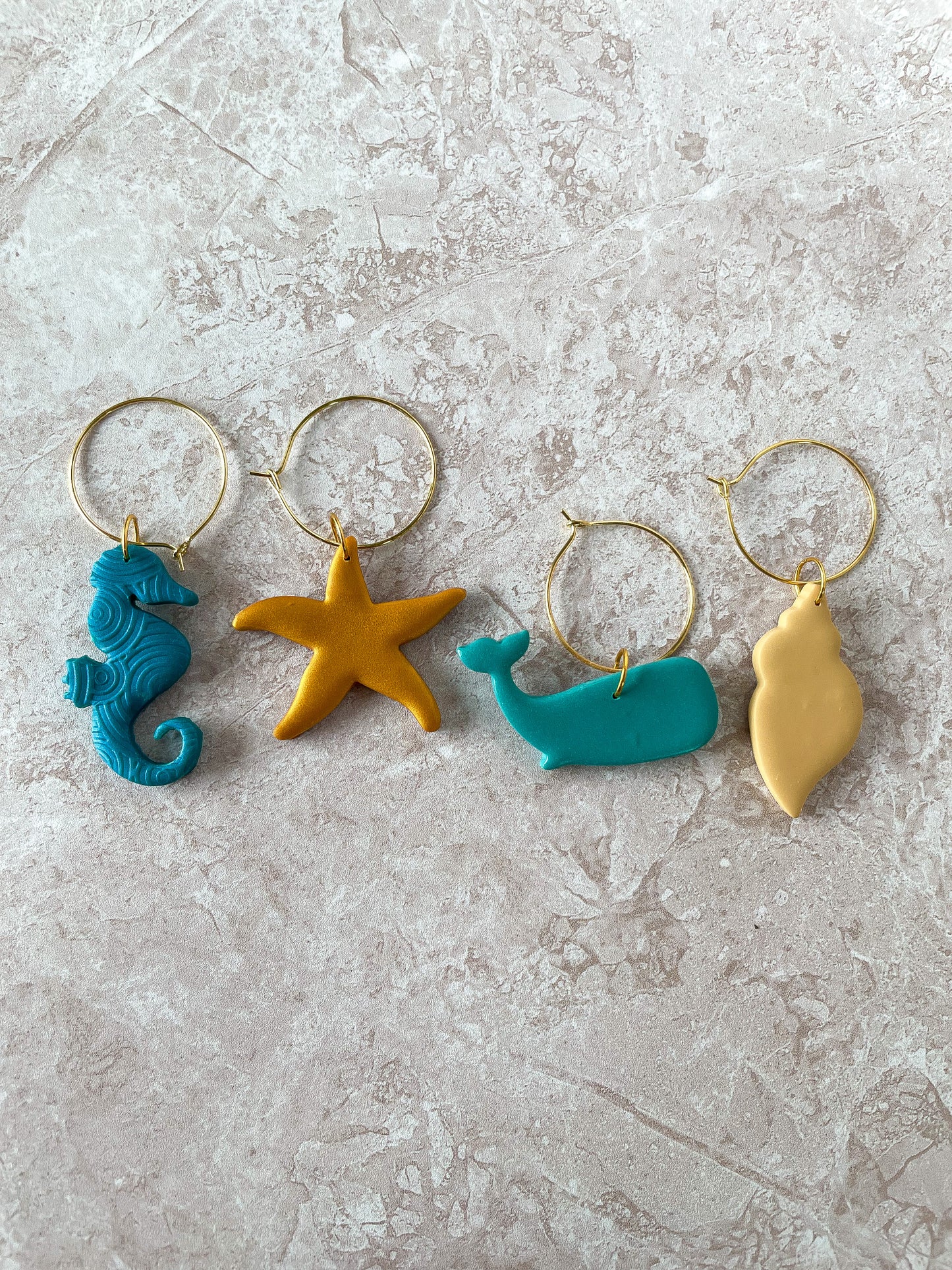 Wine Glass Charms - Under the Sea