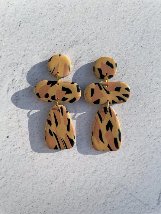 Leopard Love Arch Dangles